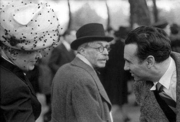 Paul Valéry fotografado em 1945 por Henri Cartier-Bresson