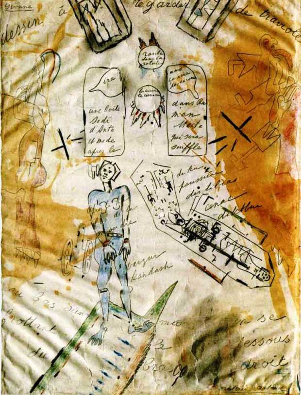 artaud_dessin à regarder de traviole